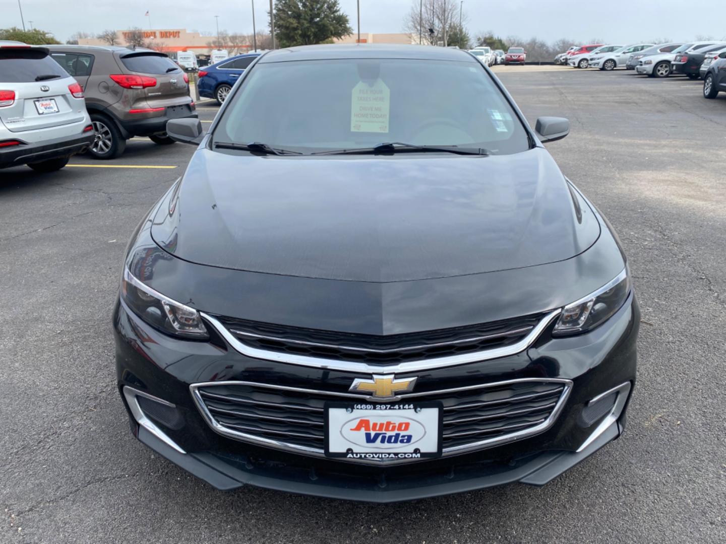 2018 BLUE Chevrolet Malibu LS (1G1ZB5ST7JF) with an 1.5L L4 DOHC 16V engine, 6A transmission, located at 420 I-35E, Lancaster, TX, 75146, (469) 297-4144, 32.593929, -96.823685 - Photo#1